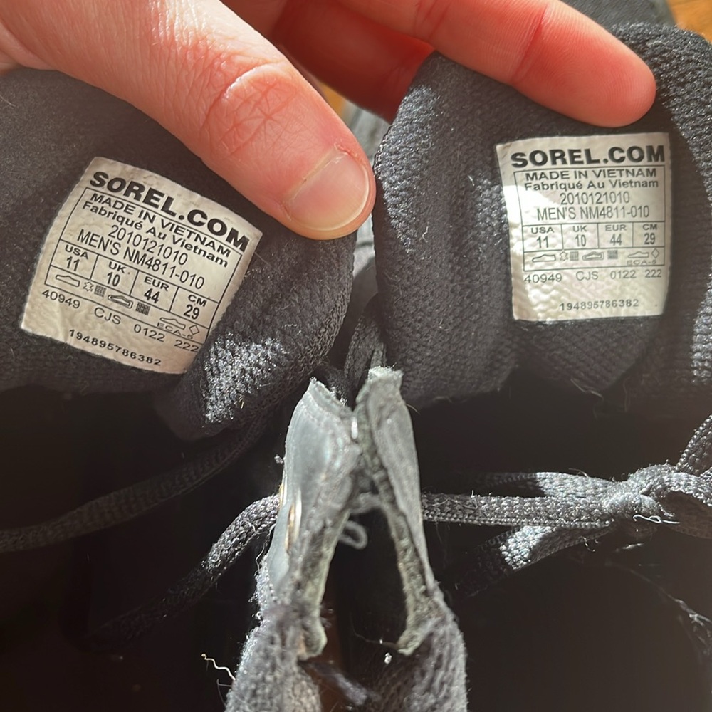Sorel Explorer II Sneaker Mid Waterproof Shoe Men’s Size 11 - Picture 8 of 14